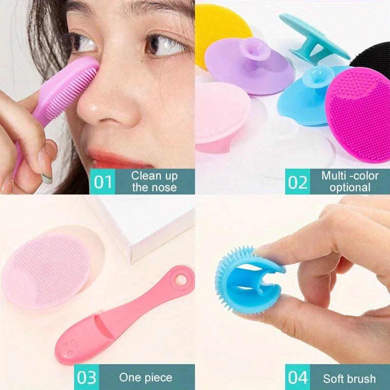 SILICONE BRUSH FOR FACE CLEANING