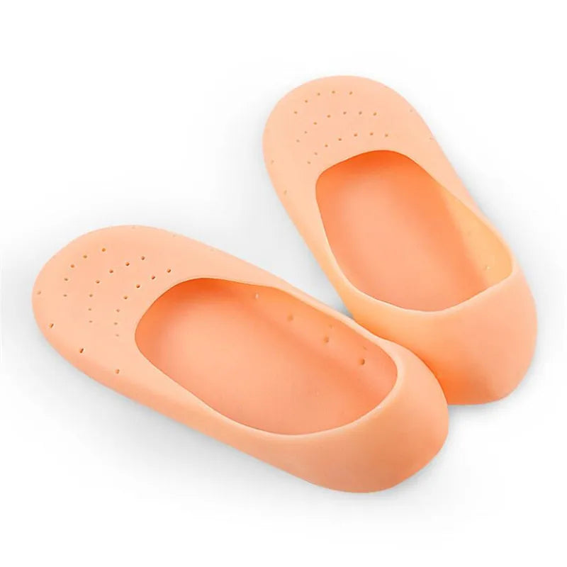 SILICONE FULL HEEL SLEEVE SOCKS FOR HEEL PROTECTION