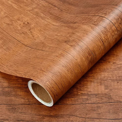 EASY APPLY WOOD GRAIN SELF ADHESIVE WALLPAPER