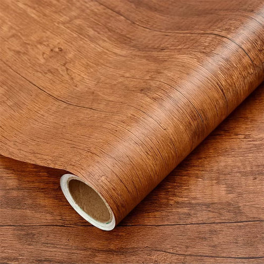 EASY APPLY WOOD GRAIN SELF ADHESIVE WALLPAPER