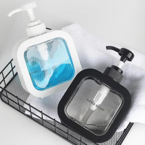 STYLISH SQUARE SOAP DISPENSER REFILLABLE FOR HOME USE