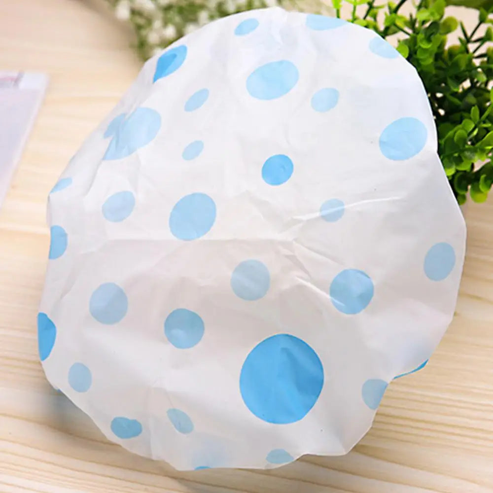 WATERPROOF SHOWER CAP FOR SPA, SALON AND HOME