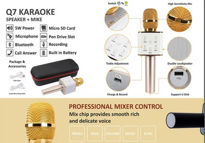 PRODESIRE™ BLUETOOTH MIC WITH BUILTIN SPEAKER