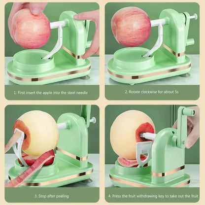 STAINLESS STEEL FRUIT AND VEGETABLE PEELER WITH GRATER