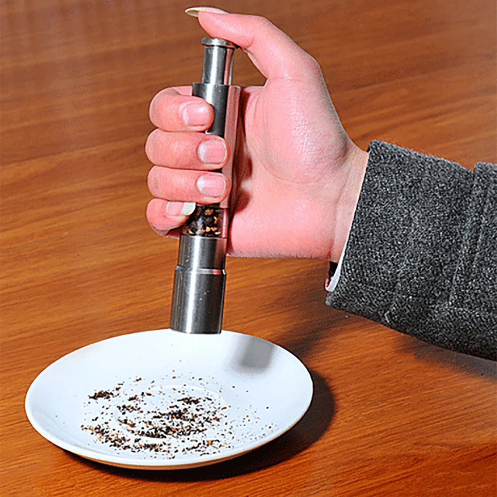 HIGH-QUALITY STAINLESS STEEL PEPPER GRINDER FOR EASY GRINDING
