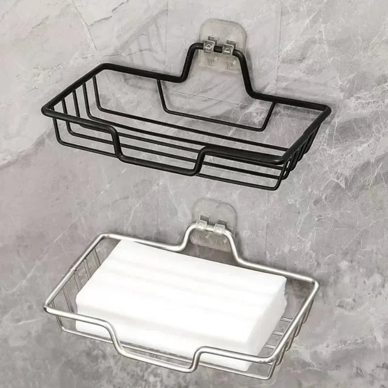 WALL MOUNT SOAP HOLDER DISH IN STAINLESS STEEL