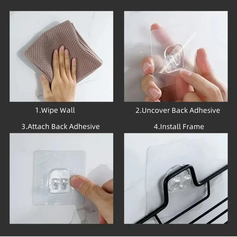 WALL MOUNT SOAP HOLDER DISH IN STAINLESS STEEL