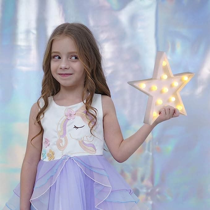 STAR DESIGN LED NIGHT LAMP FOR SOOTHING COZY DECOR