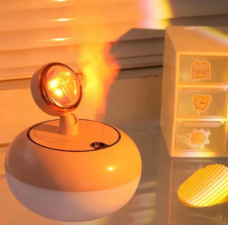SUNSET LIGHT HUMIDIFIER – MOOD LIGHTING WITH HUMIDIFICATION