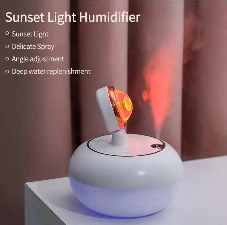 SUNSET LIGHT HUMIDIFIER – MOOD LIGHTING WITH HUMIDIFICATION