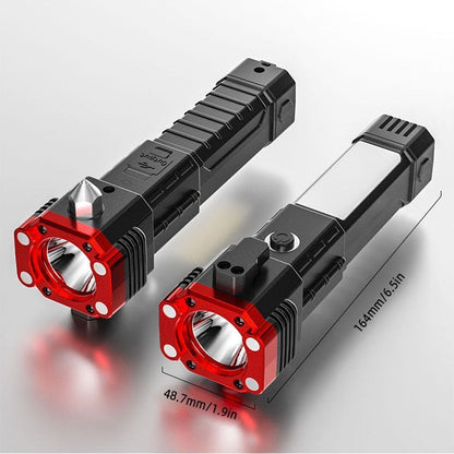 MULTIFUNCTION SUPER BRIGHT LED FLASHLIGHT WITH COB LIGHT