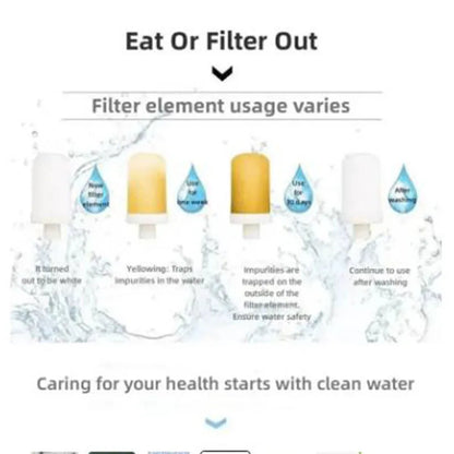 TAP WATER FAUCET WITH INTEGRATED WATER PURIFICATION SYSTEM