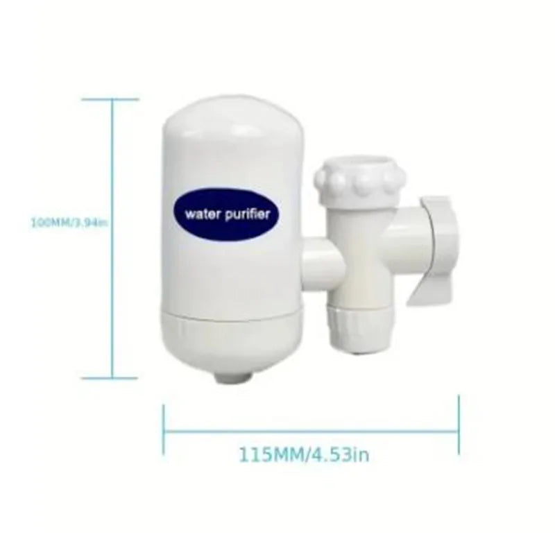 TAP WATER FAUCET WITH INTEGRATED WATER PURIFICATION SYSTEM