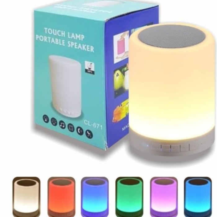 PRODESIRE™ TOUCH LAMP PORTABLE SPEAKER (RECHARGEABLE)