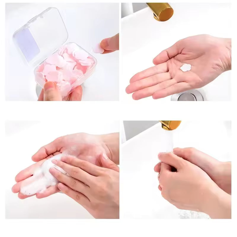 DISPOSABLE PAPER SOAP