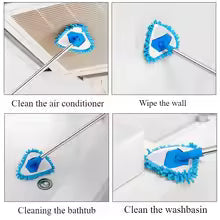 TRIANGLE SHAPE DUSTING MOP