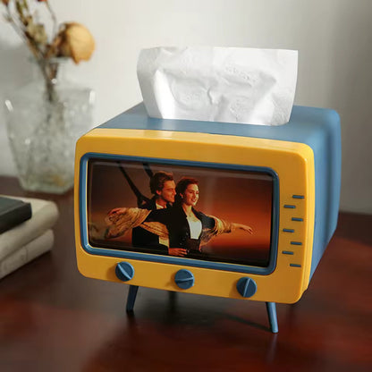 DESKTOP TISSUE BOX ORGANIZER
