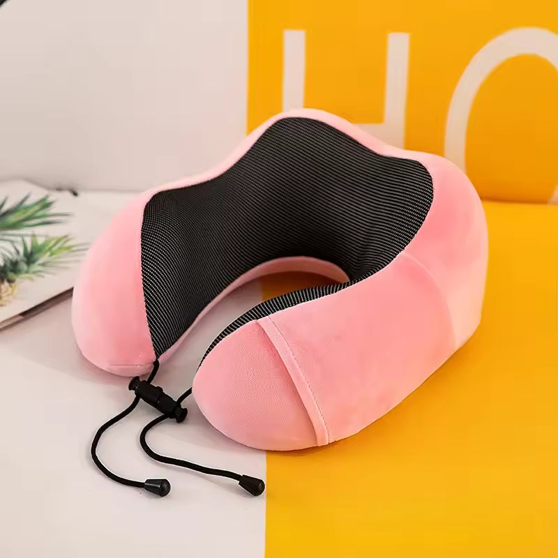 SOFT MEMORY FOAM TRAVEL NECK PILLOW