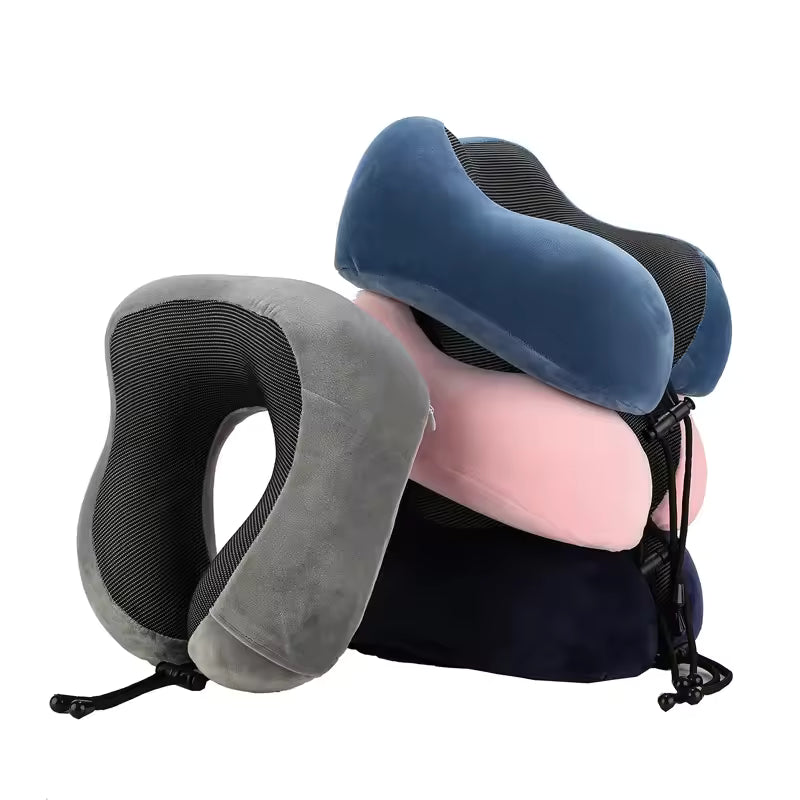 SOFT MEMORY FOAM TRAVEL NECK PILLOW