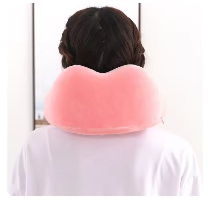 SOFT MEMORY FOAM TRAVEL NECK PILLOW