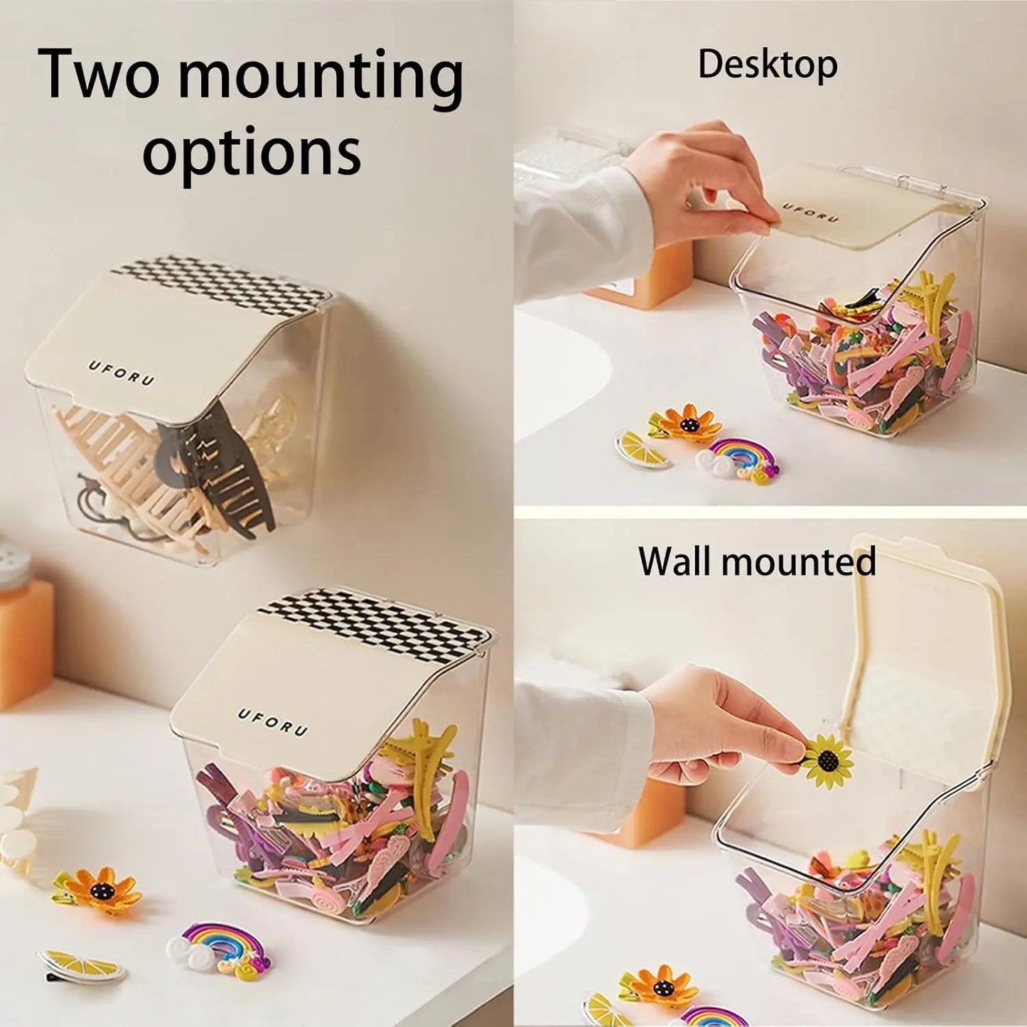 HANGING ORGANIZER FOR BEAUTY PRODUCTS & ACCESSORIES