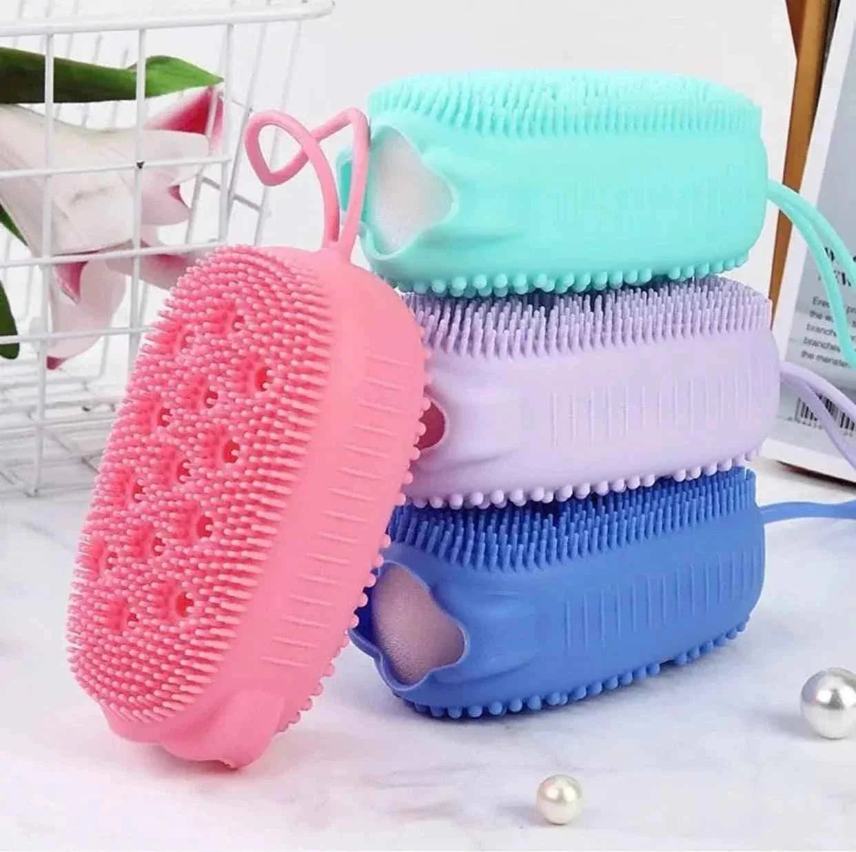 DOUBLE-SIDED FACE CLEANSING BRUSH