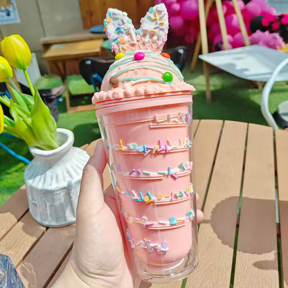 COLORFUL UNICORN WATER TUMBLER