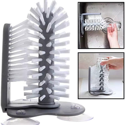 SINK AREA WALL MOUNTED BOTTLE WASHING BRUSH