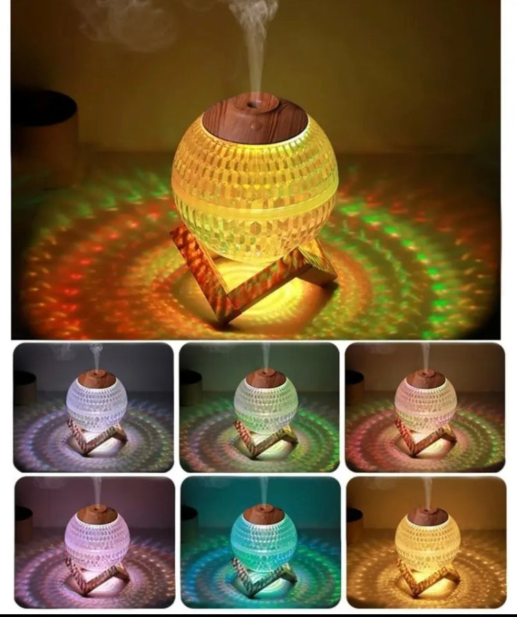 USB MINI FRAGRANCE DIFFUSER WITH COLORFUL LED LIGHTS