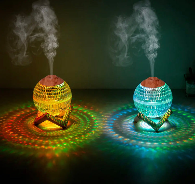 USB MINI FRAGRANCE DIFFUSER WITH COLORFUL LED LIGHTS