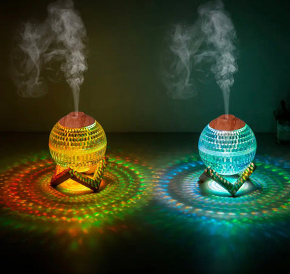 USB MINI FRAGRANCE DIFFUSER WITH COLORFUL LED LIGHTS