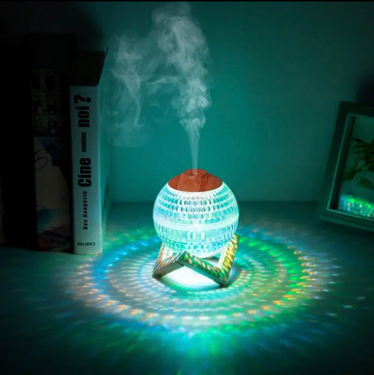 USB MINI FRAGRANCE DIFFUSER WITH COLORFUL LED LIGHTS