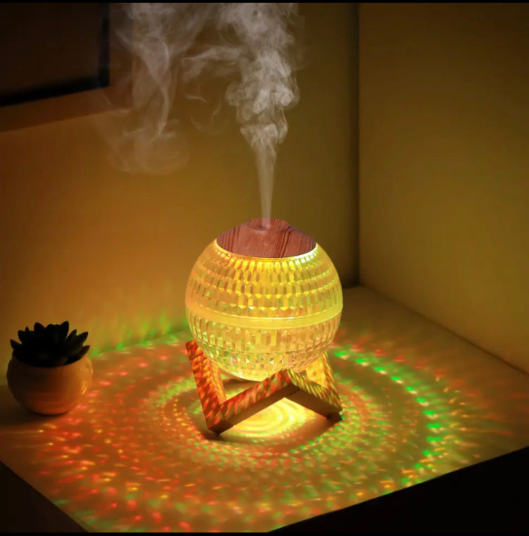 USB MINI FRAGRANCE DIFFUSER WITH COLORFUL LED LIGHTS