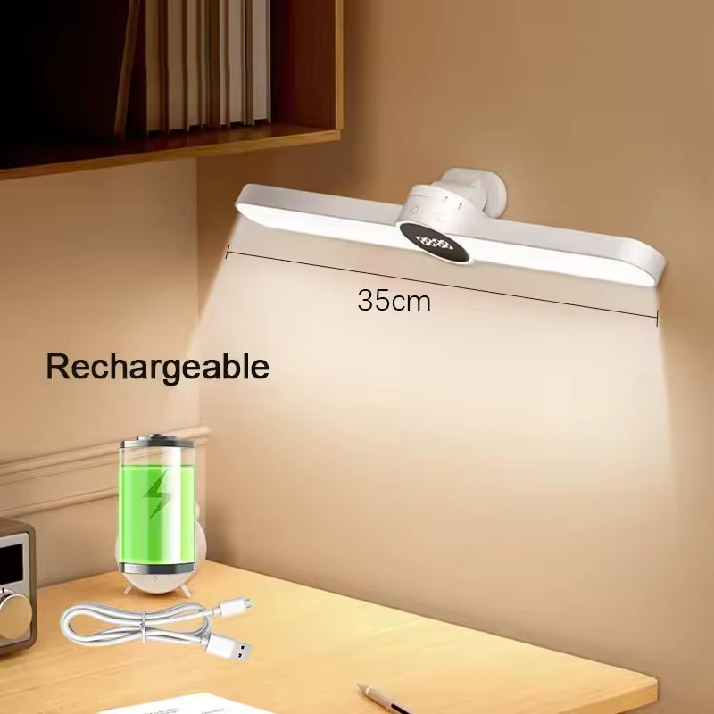 USB LED DESK LAMP WITH TOUCH SENSOR & RECHARGEABLE BATTERY