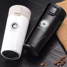 STAINLESS STEEL COFFEE THERMOS MUG – VACUUM SEALED