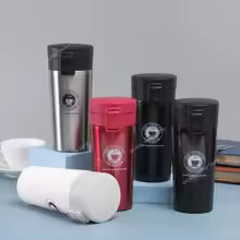 STAINLESS STEEL COFFEE THERMOS MUG – VACUUM SEALED