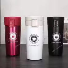 STAINLESS STEEL COFFEE THERMOS MUG – VACUUM SEALED