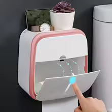 BATHROOM WALL HOLDER & ORGANIZER FOR TOILETRIES
