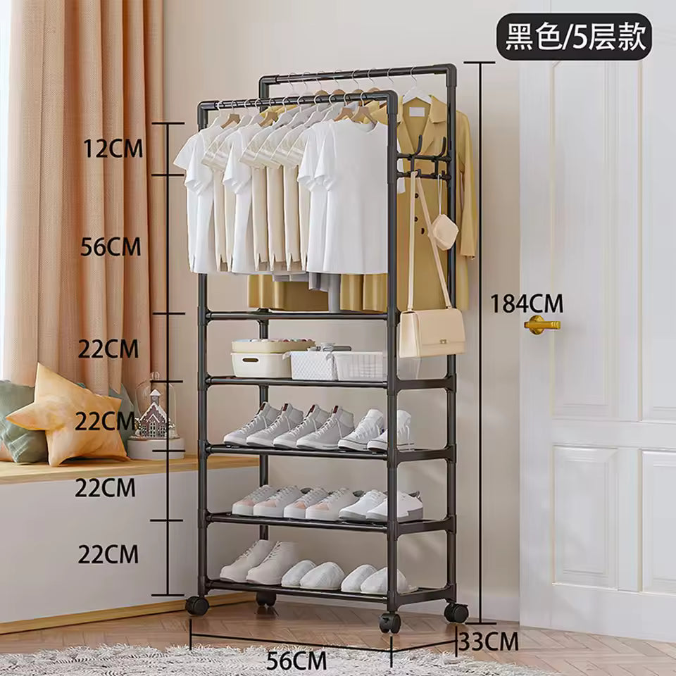 WALL MOUNTED COAT HANGER FOR ENTRYWAY OR LIVING ROOM SPACE