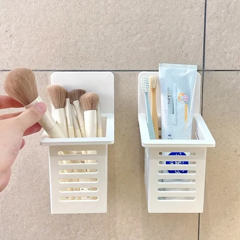 BATHROOM & VANITY WALL STORAGE RACK ORGANIZER