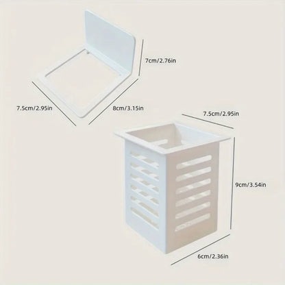 BATHROOM & VANITY WALL STORAGE RACK ORGANIZER