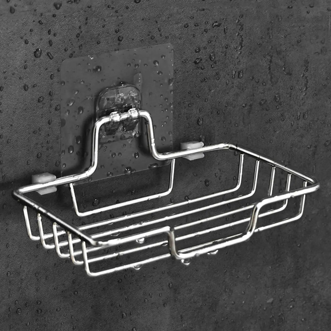 SOAP DISH HOLDER – WALL MOUNTED STAINLESS STEEL RACK
