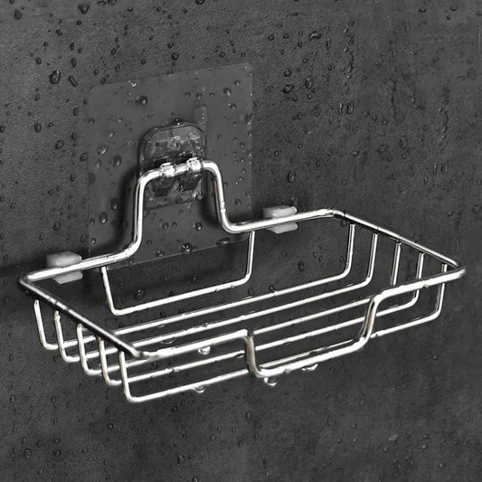 SOAP DISH HOLDER – WALL MOUNTED STAINLESS STEEL RACK