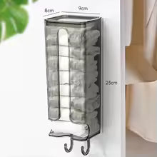 WALL-MOUNT SOCK DISPENSER – NEAT & EASY TO USE