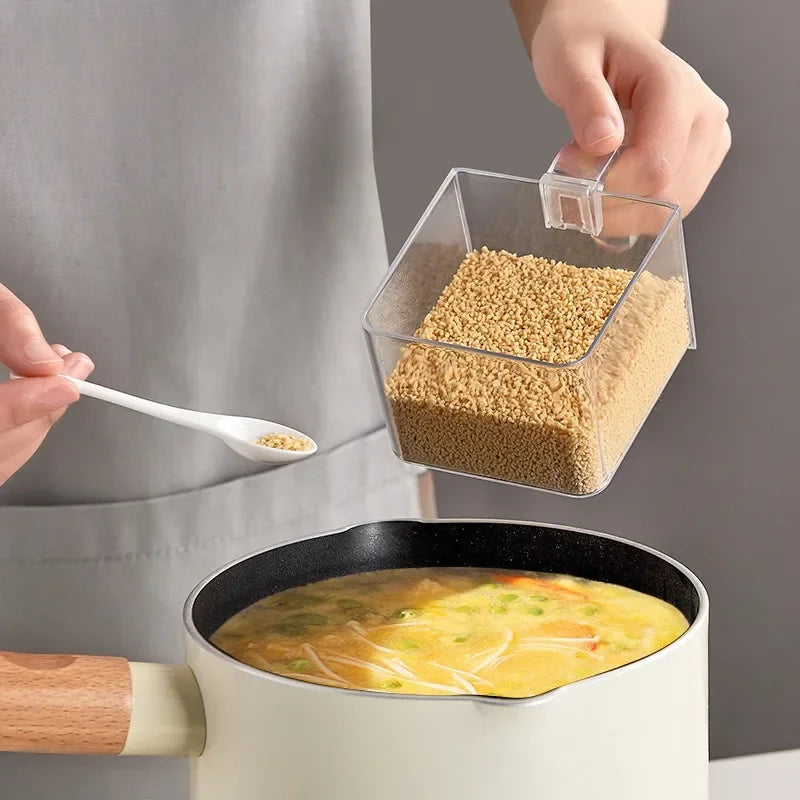 WALL HANGING SPICE ORGANIZER WITH REMOVABLE CUPS