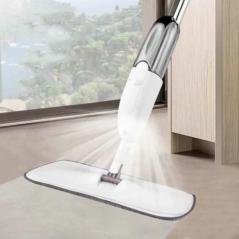 EASY CLEAN SPRAY MOP WITH BUILT-IN SPRAY SYSTEM