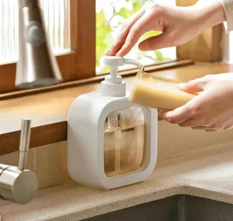 STYLISH SQUARE SOAP DISPENSER REFILLABLE FOR HOME USE