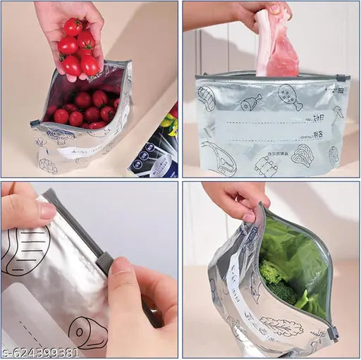 PRODESIRE™ KITCHEN REUSABLE ALUMINUM FOIL STORAGE BAGS