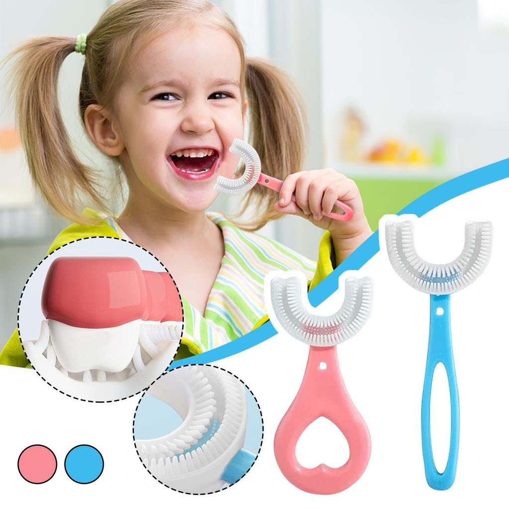 SOFT U SHAPE TOOTHBRUSH FOR KIDS ORAL CARE