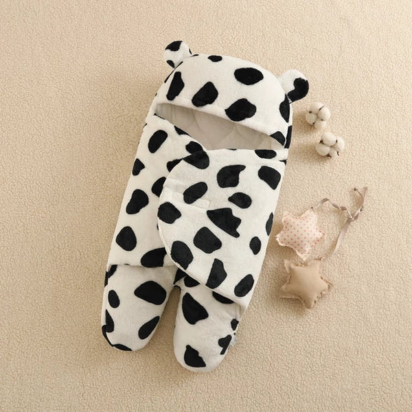 BABY WARM SLEEPING BAG WITH FEETS & HOOD